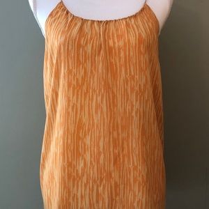 Silk sleeveless top